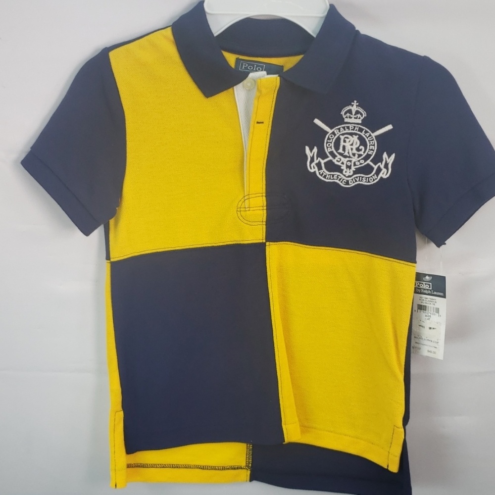 POLO BY RALPH LAUREN BOYS POLO SHIRT SIZE 4